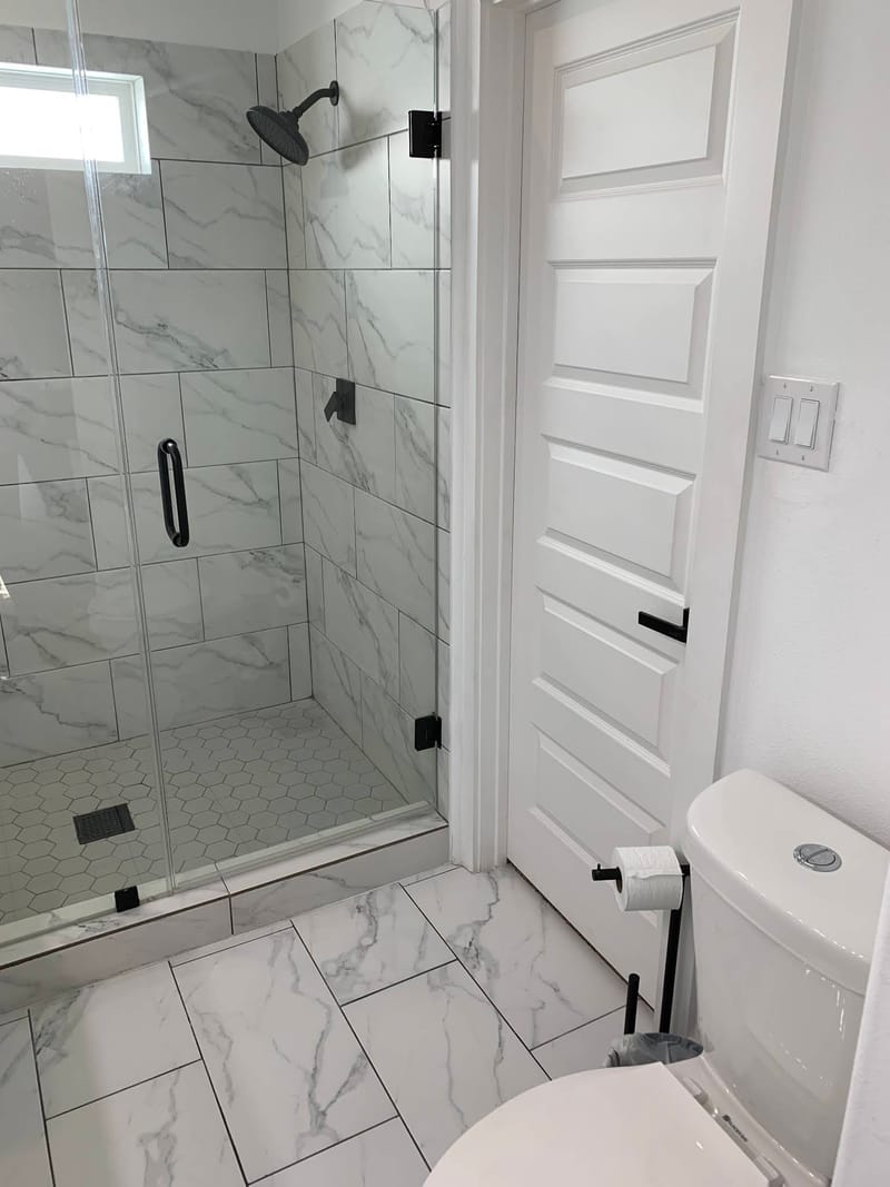Immaculate shower room
